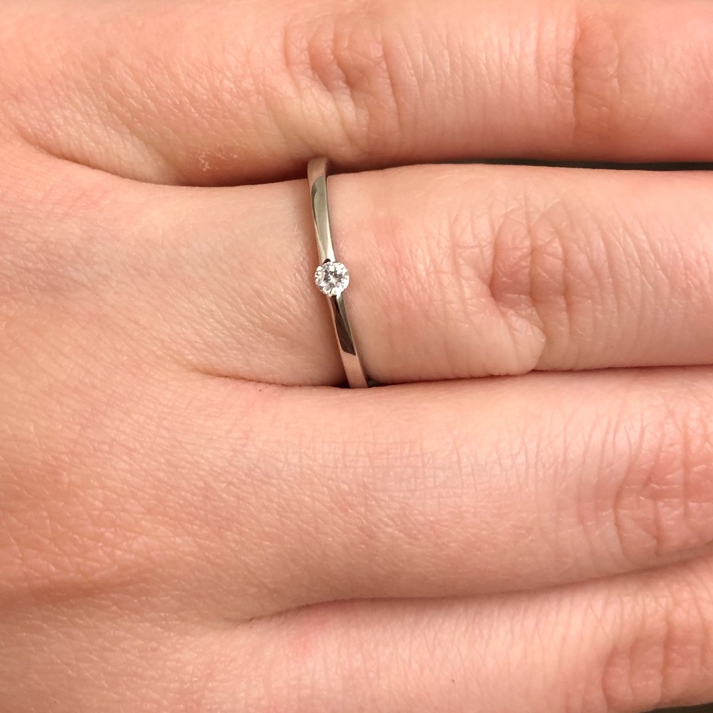 Classic 925 Sterling silver ring - Picture 2 of 3